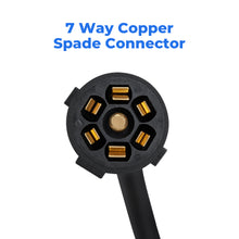 Load image into Gallery viewer, RA- AP036 7&#39; 7-Way Trailer Plug Connector Cord 7-Pin: Heavy Duty, Weatherproof, Corrosion Resistant