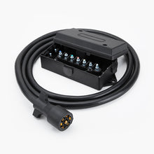 Load image into Gallery viewer, RA- AP036 7&#39; 7-Way Trailer Plug Connector Cord 7-Pin: Heavy Duty, Weatherproof, Corrosion Resistant