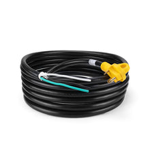 Load image into Gallery viewer, RA- AP019  25&#39; 30 Amp RV Extension Cord - Grip Handle Plug and 6&quot; Loose End，10AWG/3