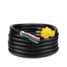 Load image into Gallery viewer, RA-AP021 25&#39; 50 Amp RV Extension Cord - Grip Handle Plug and 6&quot; Loose End，10AWG/3, 4Wires, 6/3+8/1