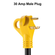 Load image into Gallery viewer, RA- AP019  25&#39; 30 Amp RV Extension Cord - Grip Handle Plug and 6&quot; Loose End，10AWG/3