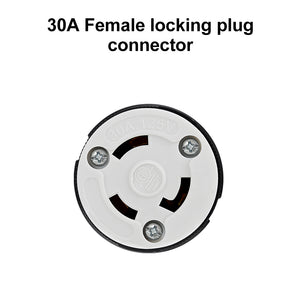 RA- AP032 30A locking plug connector, Female 125/250 Volt