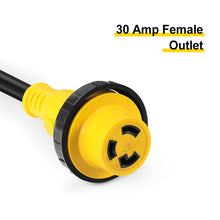 Load image into Gallery viewer, RA-AP020 25&#39; Heavy-Duty Outdoor 30-Amp Extension Cord for RV and Auto, 10AWG/3