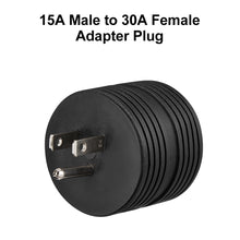 Load image into Gallery viewer, RA-AP10 Puck Adapter 15A Male to 30A Female Adapter Plug (Round)