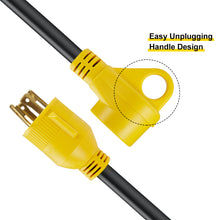 Load image into Gallery viewer, RA- AP026 12&quot; 30A to 30A RV Power Cord L4-30P 4-Prong, 10AWG/3 Cord