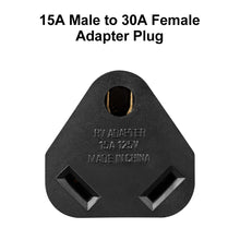 Load image into Gallery viewer, RA-AP08 Puck Adapter 15A Male to 30A Female Adapter Plug (Triangle)