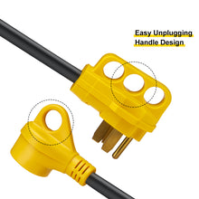 Load image into Gallery viewer, RA-AP04 RA-AP02 Dog Bone RV Adaptor 50A Male to 30A Female 18&quot; 10AWG/3 Cord With Handles