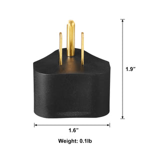 RA-AP08 Puck Adapter 15A Male to 30A Female Adapter Plug (Triangle)