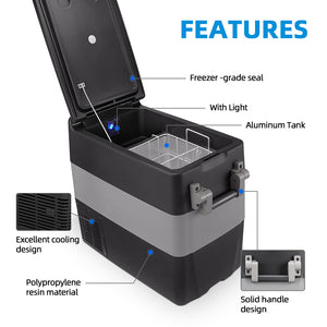 RV ACCS 50L Portable Compressor Cooler and Freezer